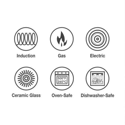Tramontina Tri-Ply Clad 5 Qt Stainless Steel Covered Dutch Oven