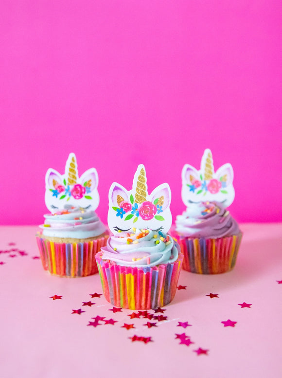 LillyBean Baking Vegan & Gluten-Free Unicorn Cupcake Baking Kit