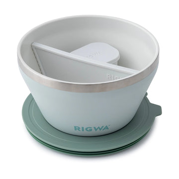 Rigwa SS Insulated Fresh Bowl Kit, 40oz, Sage