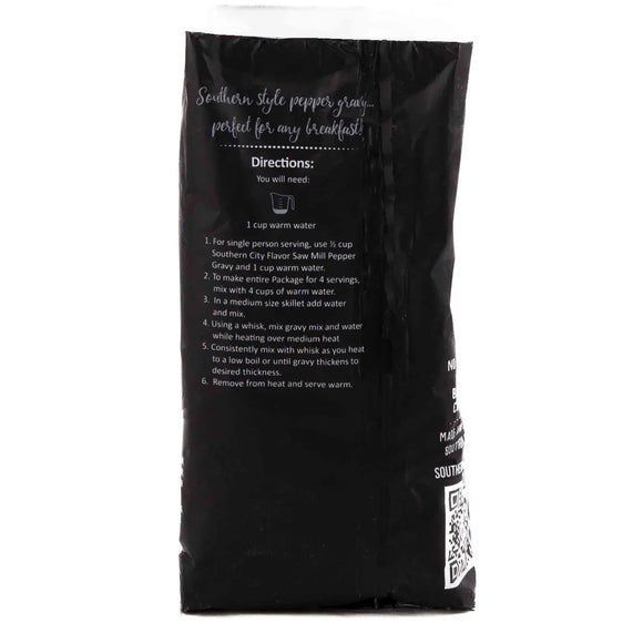 Southern City Flavors Saw Mill Pepper Gravy