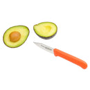 Messermeister 3'' Clip Point Paring Knife w/ Matching Sheath, Orange-2