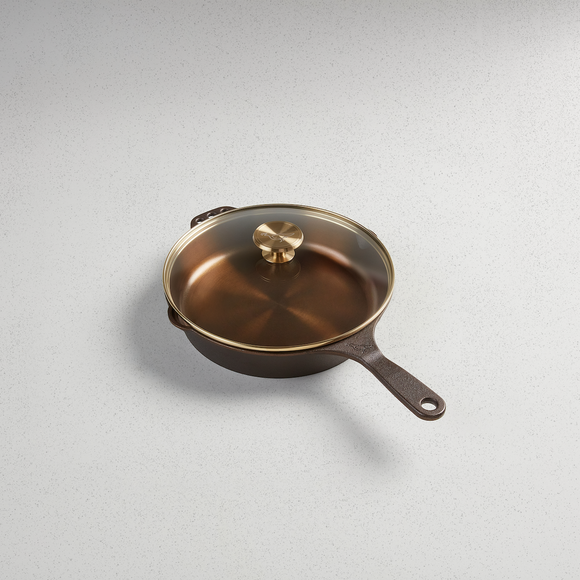 Smithey 10" Glass Lid