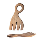 Creative Co-Op Acacia Wood Salad Servers, Set of 2-3