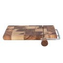 Creative Co-Op Suar Wood and SS Cheese Slicer
