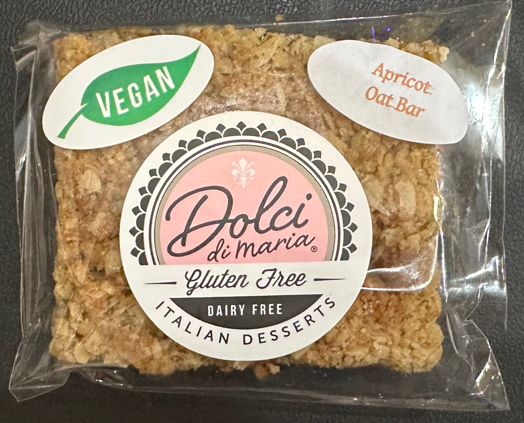 Dolci di Maria Apricot Oat Bar