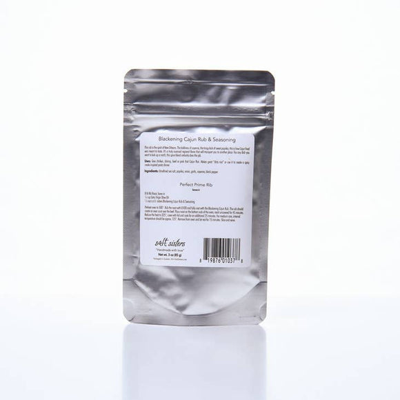 Salt Sisters Blackening Cajun Rub & Seasoning