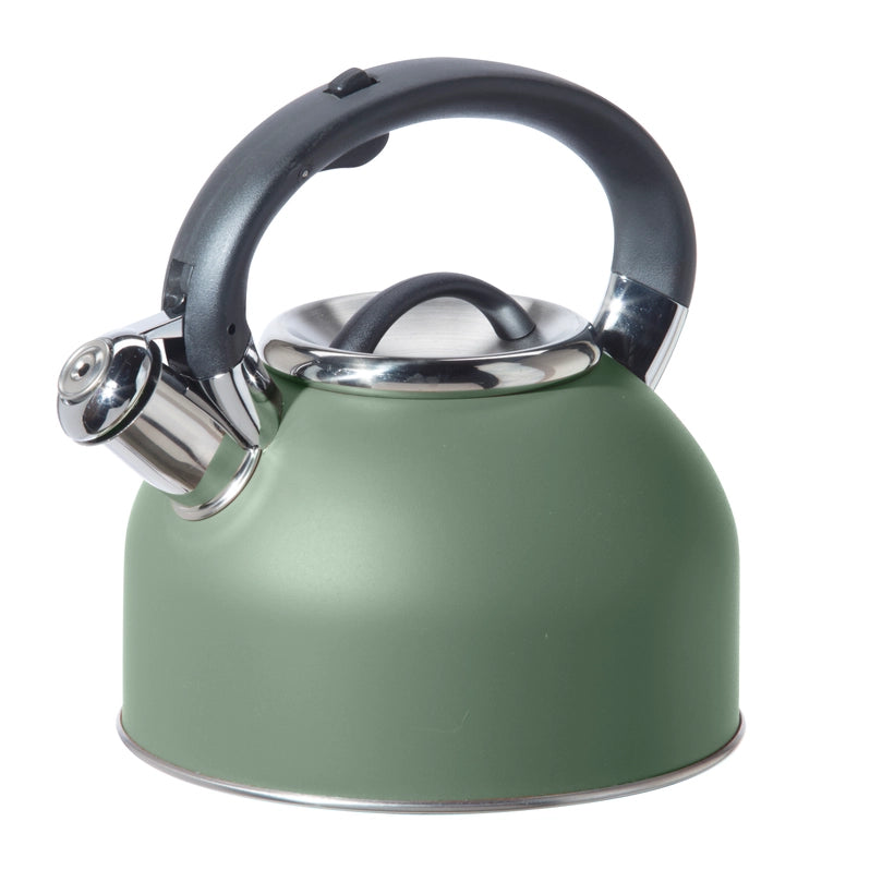 OGGI Stovetop Whistling Tea Kettle, Sage Green