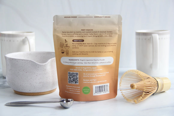 Matcha Nude Organic Hojicha Powder – 50g