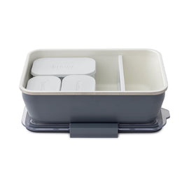 Rigwa SS Insulated Bento Box Kit, 9x6, Slate