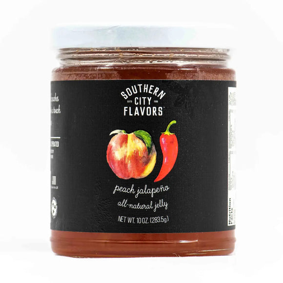 Southern City Flavors Peach Jalapeño Jelly