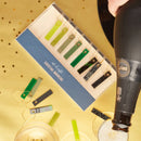 Mod Lounge Paper Co Wine Charms, Shades of Green-6