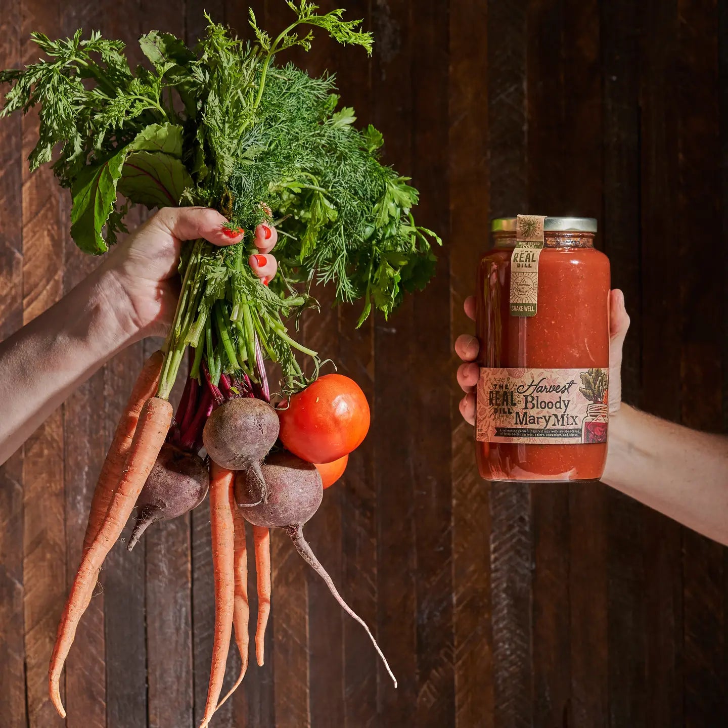The Real Dill Harvest Bloody Mary Mix, 32 oz