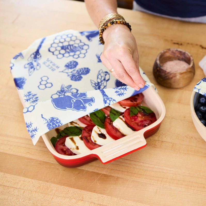Bee's Wrap Cut-To-Size Roll, Multiple Designs