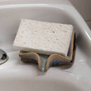 Creative Co-Op Stoneware Sponge Holder/Soap Dish w/ Drip Spout-5