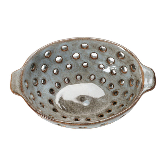 Creative Co-Op Stoneware Berry Bowl