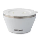 Rigwa SS Insulated Fresh Bowl Kit, 40oz, Snowbird-2
