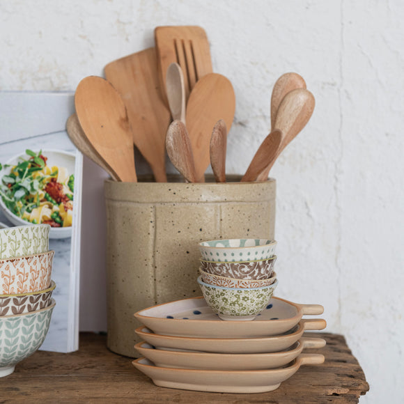 creative co-op Stoneware Pinch Pot, Sold Individually