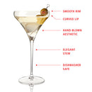 Spiegelau Willsberger Martini Glass, 9.2 oz, Set of 4-4