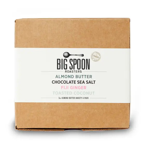 Big Spoon Roasters Mini 3oz Almond Butter Variety 4-Pack