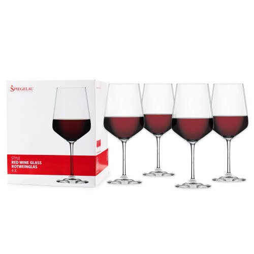 Spiegelau Style Collection Red Wine Glass, set of 4
