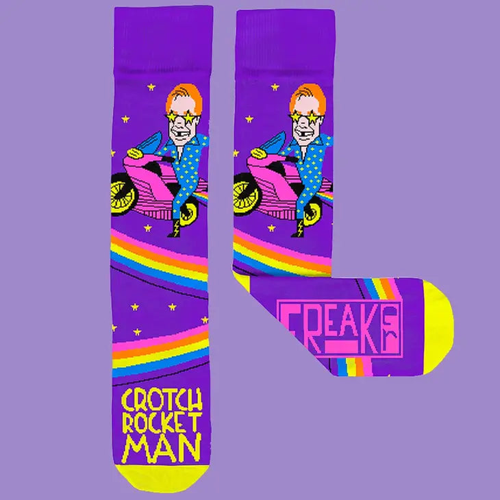 Freaker USA Crotch Rocket Man Socks