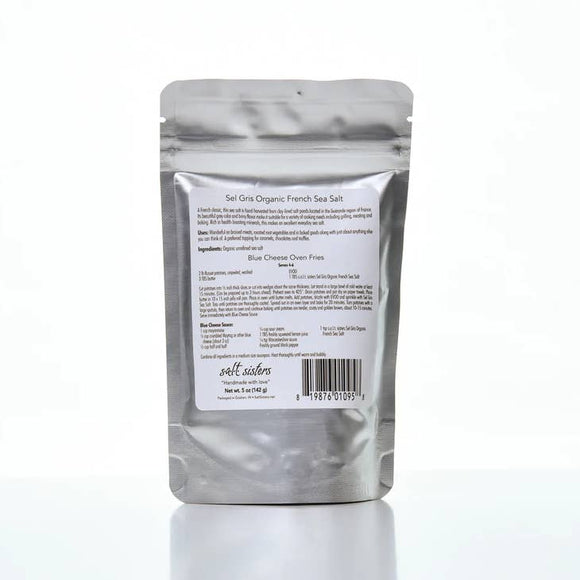 Salt Sisters Sel Gris Organic French Sea Salt