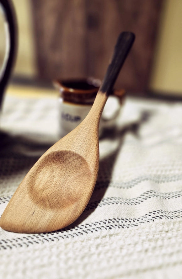 Two Ravens Handmade Wood Souper Spoon