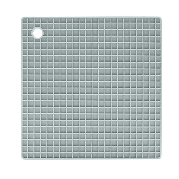 OGGI Square Silicone Pot Holder, Grey