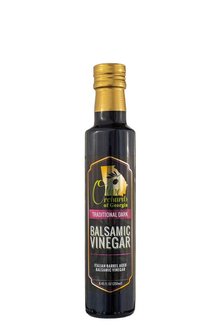 Olive Orchards of Georgia Traditional Dark Balsamic Vinegar, 250ml / 8.5oz