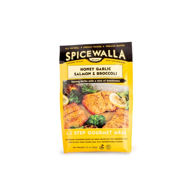 Spicewalla Honey Garlic Salmon & Broccoli Spice Packet, 1 oz