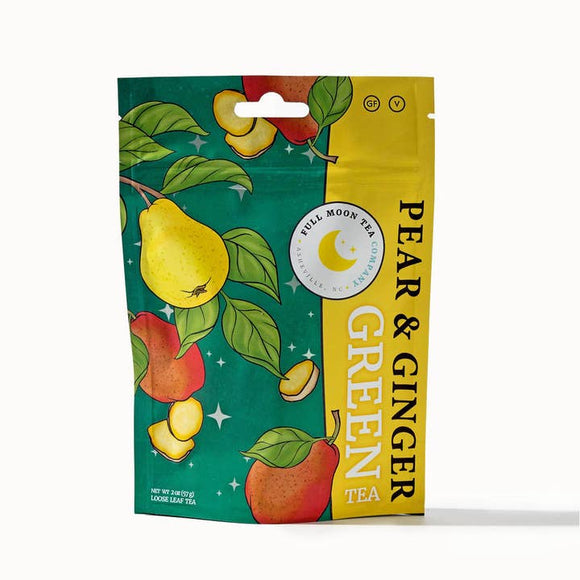 Full Moon Tea Company Pear & Ginger Green Tea