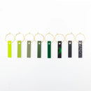 Mod Lounge Paper Co Wine Charms, Shades of Green