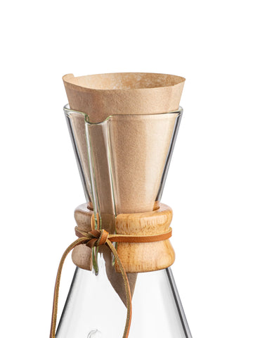 Chemex Bonded Natural Filters Half Moon, pack of 100