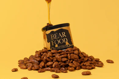 Bear Food Honey Toasted Gourmet Pecans, 10 oz