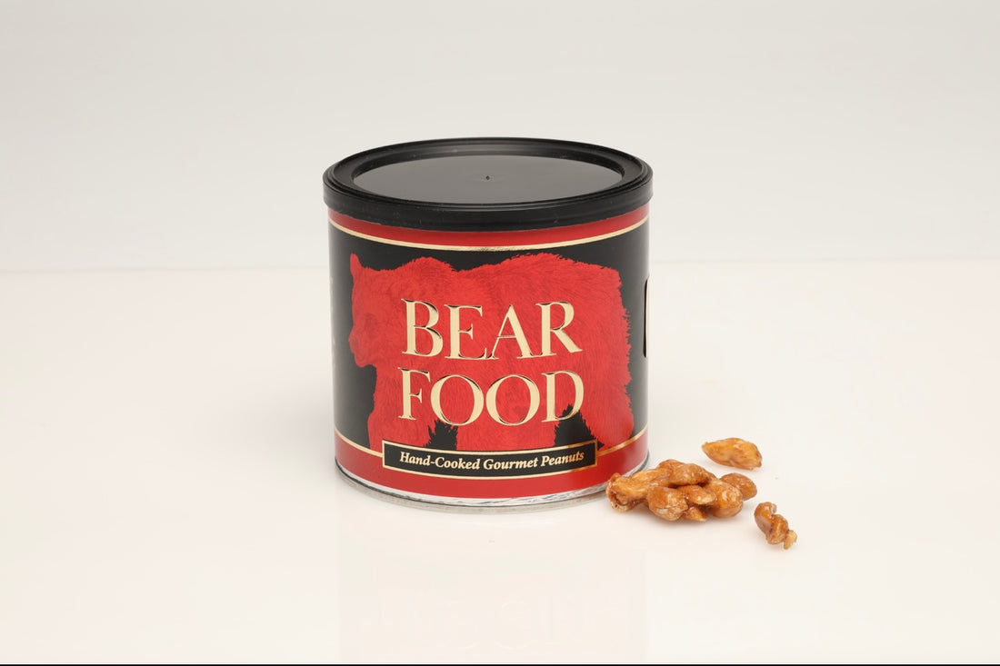Bear Food Hot Honey Gourmet Peanuts, 12oz