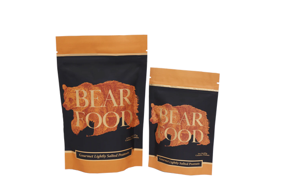 Bear Food Lightly Salted Gourmet Peanuts Pouch