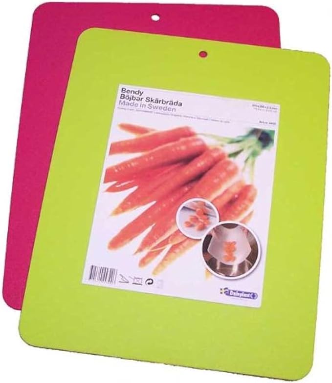 Linden Sweden Bendy Flex Cutting Board 2 pack, Large