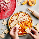 Nordicware Reversible Pie Top Cutter, Leaves & Apples, 12''-5