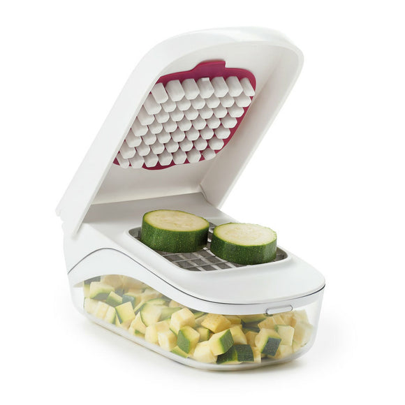 OXO Vegetable Chopper with Easy-Pour Opening