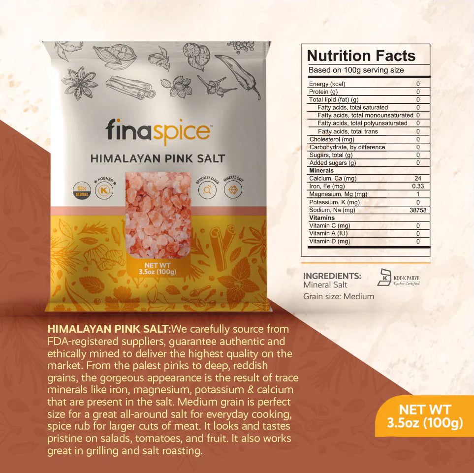 FinaSpice Himalayan Pink Salt
