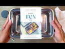 Rigwa SS Insulated Bento Box Kit, 9x6, Sage-3