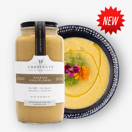 18 Chestnuts Soup - Roasted Cauliflower, 32 oz