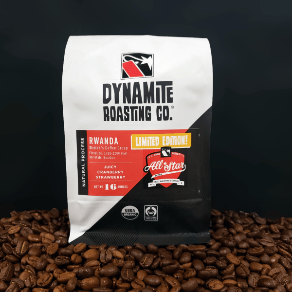 Dynamite Roasting Rwanda Women's Coffee Group - Natural Process Microlot