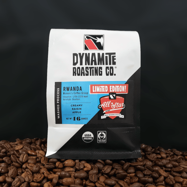 Dynamite Roasting Rwanda Women's Coffee Group - Washed Process Microlot