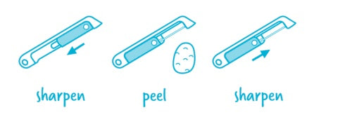 Dreamfarm Sharple, Multiple Colors