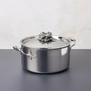 Ruffoni Opus Prima 6 Qt. Covered Stockpot (2 Bulbs of Garlic)