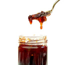 Copper Pot & Wooden Spoon Strawberry Jalapeño Jam