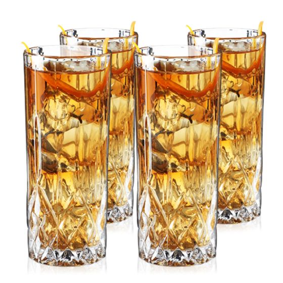 Viski Admiral Highball Glass, Set of 4