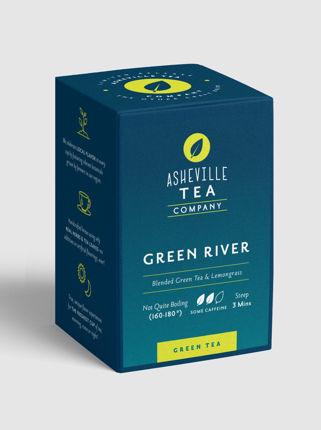 Asheville Tea Green River Tea Box, 20 tea bags