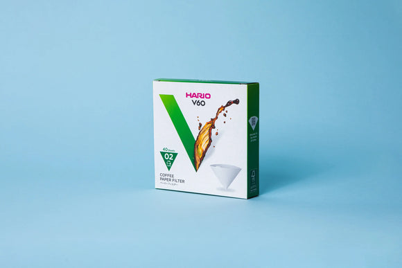 Hario Filters for V60, pack of 40, White, Multiple Sizes